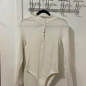 Zara White Bodysuit